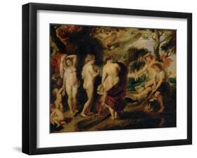 The Judgement of Paris-Peter Paul Rubens-Framed Giclee Print