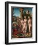 The Judgement of Paris-Lucas Cranach the Elder-Framed Giclee Print