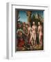 The Judgement of Paris-Lucas Cranach the Elder-Framed Giclee Print