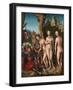 The Judgement of Paris-Lucas Cranach the Elder-Framed Giclee Print