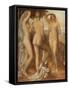 The Judgement of Paris-George Frederick Watts-Framed Stretched Canvas