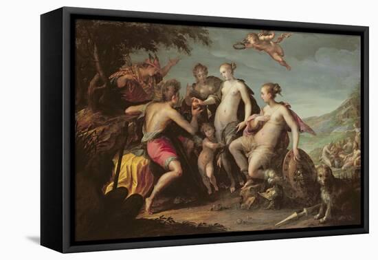 The Judgement of Paris-Johann or Hans von Aachen-Framed Stretched Canvas