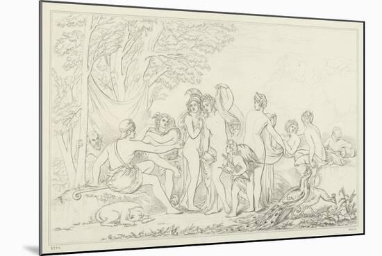 The Judgement of Paris-William Etty-Mounted Giclee Print