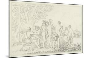 The Judgement of Paris-William Etty-Mounted Giclee Print