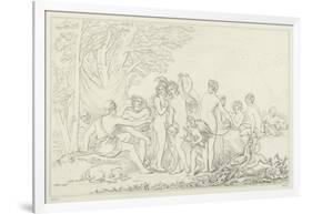 The Judgement of Paris-William Etty-Framed Giclee Print