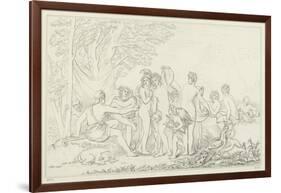 The Judgement of Paris-William Etty-Framed Giclee Print