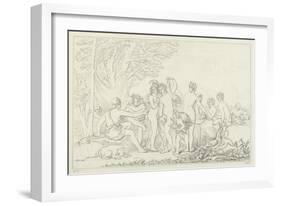 The Judgement of Paris-William Etty-Framed Giclee Print