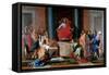 The Judgement of Solomon, 1649-Nicolas Poussin-Framed Stretched Canvas