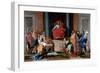 The Judgement of Solomon, 1649-Nicolas Poussin-Framed Giclee Print