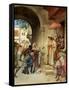 The judgement of Solomon - Bible-William Brassey Hole-Framed Stretched Canvas