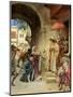 The judgement of Solomon - Bible-William Brassey Hole-Mounted Giclee Print