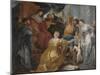The Judgement of Solomon, c. 1617-Peter Paul Rubens-Mounted Giclee Print