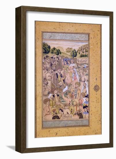 The Judgement of Solomon-null-Framed Giclee Print