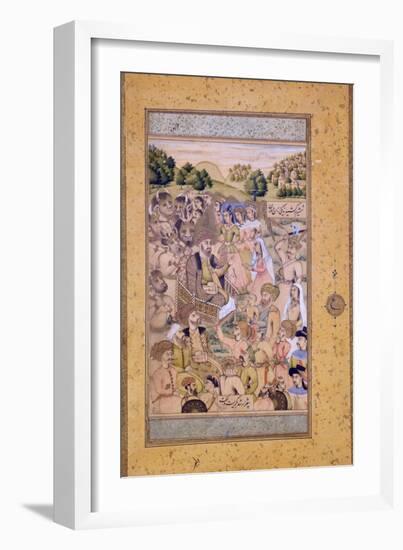 The Judgement of Solomon-null-Framed Giclee Print