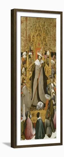 The Judgement of St. George by the Proconsul Dacian-Bernardo Martorell-Framed Premium Giclee Print