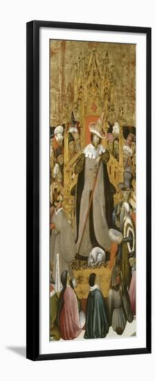 The Judgement of St. George by the Proconsul Dacian-Bernardo Martorell-Framed Premium Giclee Print