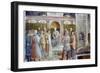 The Judgement of St Laurence, Mid 15th Century-Fra Angelico-Framed Giclee Print