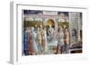 The Judgement of St Laurence, Mid 15th Century-Fra Angelico-Framed Giclee Print