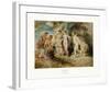 The Judgement Pronounced by Paris-Sir Anthony Van Dyck-Framed Collectable Print