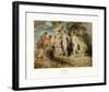 The Judgement Pronounced by Paris-Sir Anthony Van Dyck-Framed Collectable Print