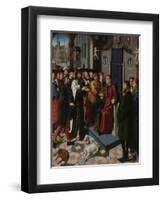 The Judgment of Cambyses (Left Pane), 1498-Gerard David-Framed Premium Giclee Print