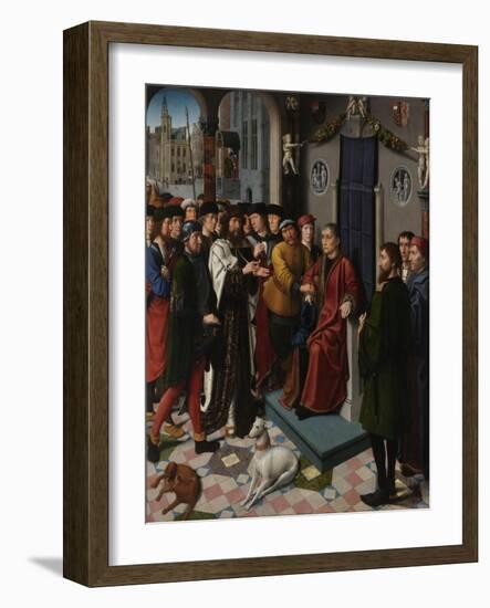 The Judgment of Cambyses (Left Pane), 1498-Gerard David-Framed Giclee Print
