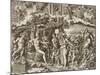 The Judgment of Paris, 1555-Giorgio Ghisi-Mounted Giclee Print