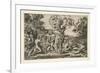 The Judgment of Paris, after Raphael, c.1510-20-Marcantonio Raimondi-Framed Giclee Print