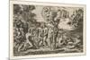 The Judgment of Paris, after Raphael, c.1510-20-Marcantonio Raimondi-Mounted Giclee Print