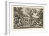 The Judgment of Paris, after Raphael, c.1510-20-Marcantonio Raimondi-Framed Giclee Print