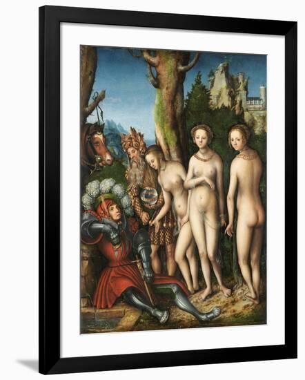 The Judgment of Paris by Lucas Cranach the Elder-null-Framed Giclee Print