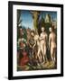 The Judgment of Paris by Lucas Cranach the Elder-null-Framed Giclee Print