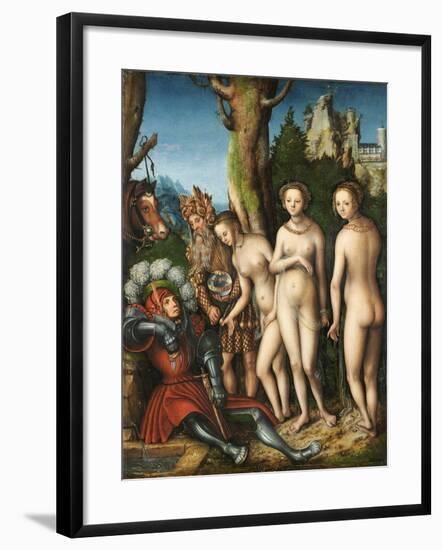 The Judgment of Paris by Lucas Cranach the Elder-null-Framed Giclee Print