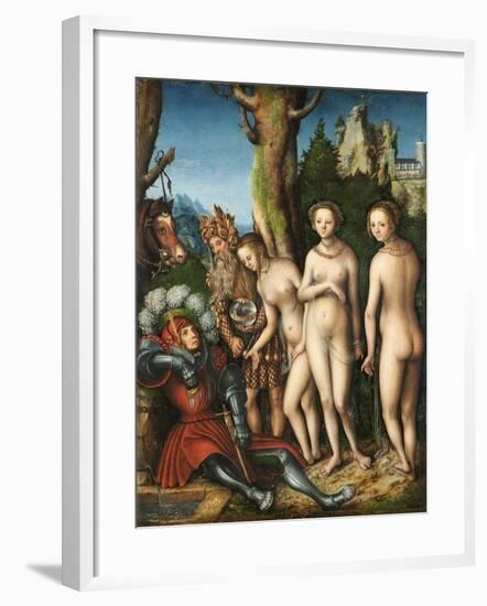 The Judgment of Paris by Lucas Cranach the Elder-null-Framed Giclee Print