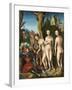 The Judgment of Paris by Lucas Cranach the Elder-null-Framed Giclee Print