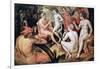 The Judgment of Paris, C1550-Frans Floris-Framed Giclee Print