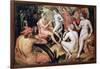 The Judgment of Paris, C1550-Frans Floris-Framed Giclee Print
