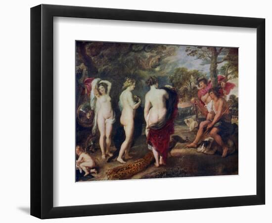 The Judgment of Paris, C1635-1638-Peter Paul Rubens-Framed Giclee Print