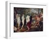 The Judgment of Paris, C1635-1638-Peter Paul Rubens-Framed Giclee Print