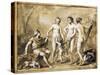 The Judgment of Paris-Anton Raphael Mengs-Stretched Canvas