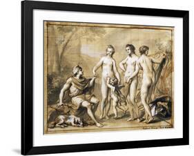 The Judgment of Paris-Anton Raphael Mengs-Framed Giclee Print