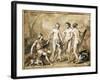 The Judgment of Paris-Anton Raphael Mengs-Framed Giclee Print