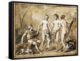 The Judgment of Paris-Anton Raphael Mengs-Framed Stretched Canvas