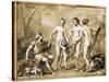 The Judgment of Paris-Anton Raphael Mengs-Stretched Canvas