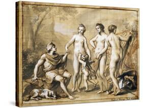 The Judgment of Paris-Anton Raphael Mengs-Stretched Canvas