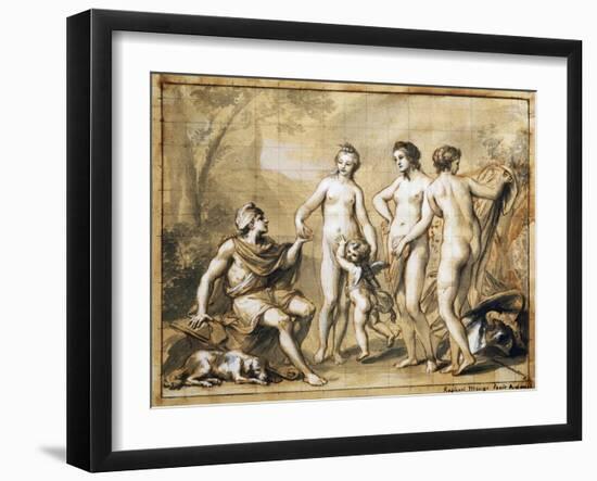 The Judgment of Paris-Anton Raphael Mengs-Framed Giclee Print