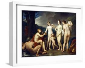 The Judgment of Paris-Anton Raphael Mengs-Framed Giclee Print