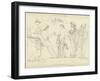 The Judgment of Paris-John Flaxman-Framed Giclee Print