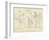 The Judgment of Paris-John Flaxman-Framed Giclee Print