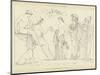 The Judgment of Paris-John Flaxman-Mounted Giclee Print